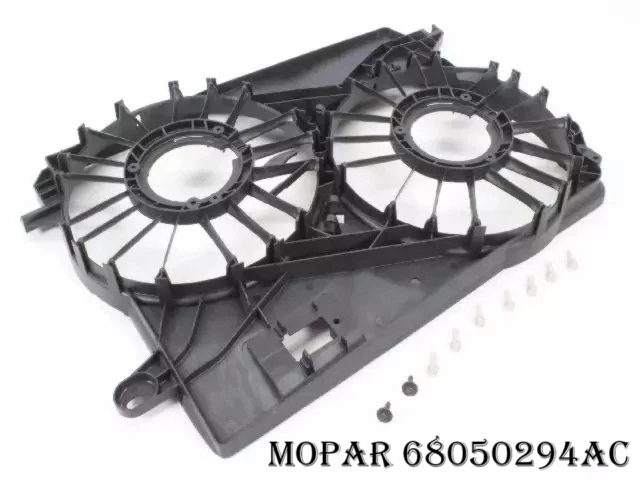 Mopar Dual Fans Shroud Only 09-23 Charger, 300, Challenger